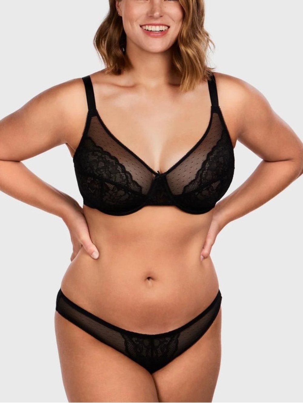 New Cardi B Recommended HSIA Enchante Unlined Non-padded Lace Underwire Bra 38DD
